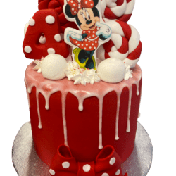 Rode Minnie Taart